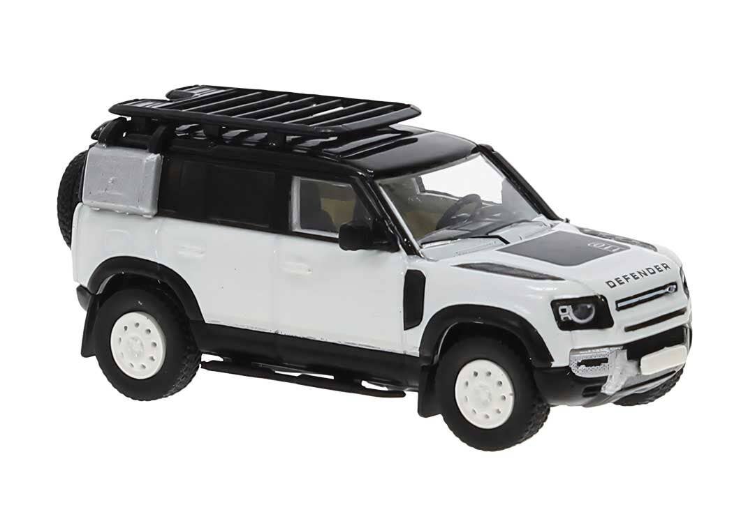 PREORDER Brekina HO PCX870388 Land Rover Defender 110, White