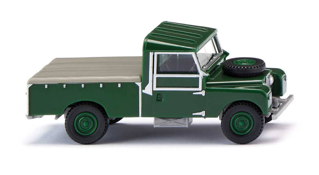 PREORDER Wiking HO 10704 Land Rover Pickup, Green