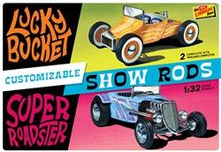 Lindberg Kits 136 Customizable Street Rod 2 kits 1:32