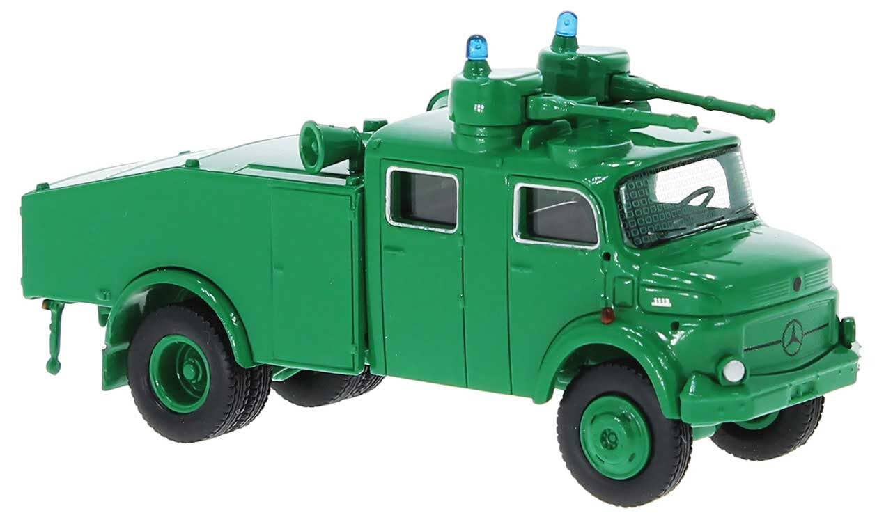 PREORDER Brekina HO 47185 Mercedes-Benz LA 1113 Wasserwerfer 4000L with Water Cannon, Fire Department | 40.49
