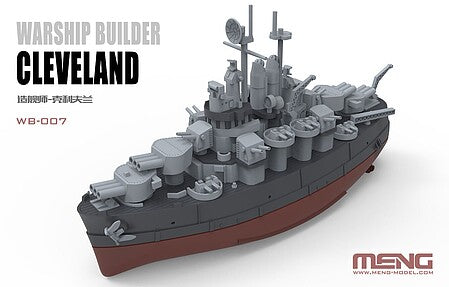Meng Model WB007 Warship Builder Cleveland