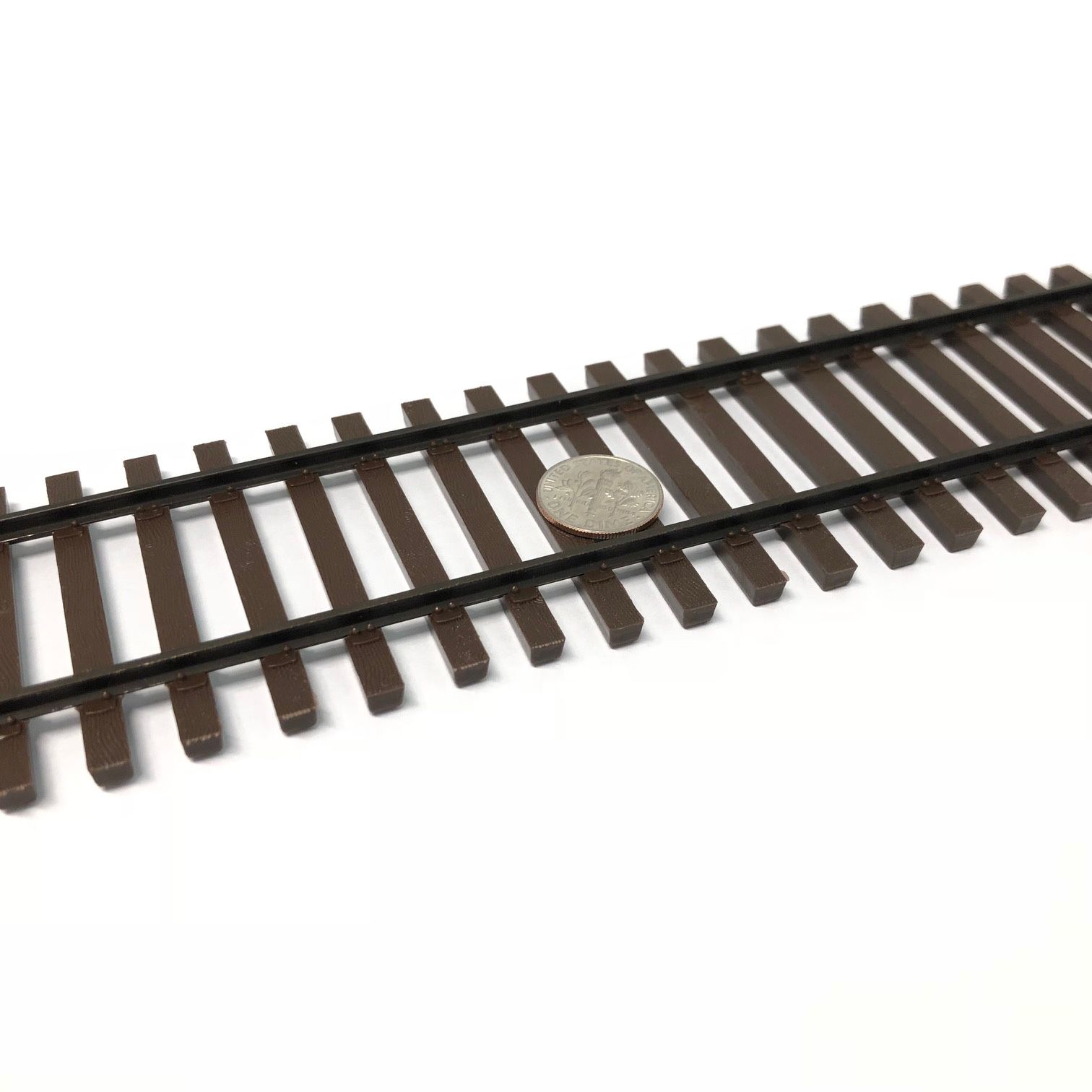 Micro Engineering O 12-130 Code 125 2-Rail Weathered Flex Track (6-Pack)