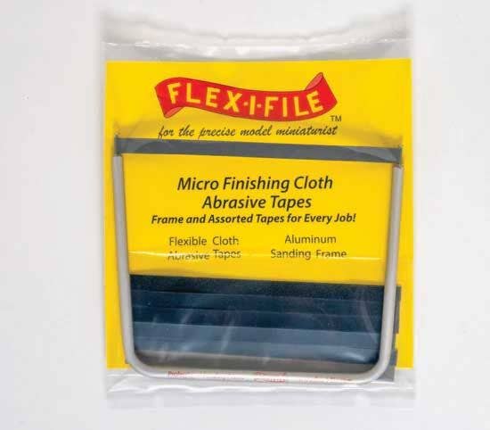 Profile Accessories Inc. 15129 Micro Finishing Cloth Abrasive Tapes with Frame, 1 Each: 1500, 1800, 2400, 3200, 3600, 4000, 6000, 8000, 12,000 Grit