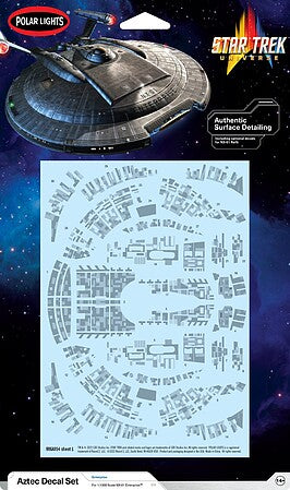 Model Kit Accessories 54 Star Trek NX-01 U.S.S. Enterprise Aztec