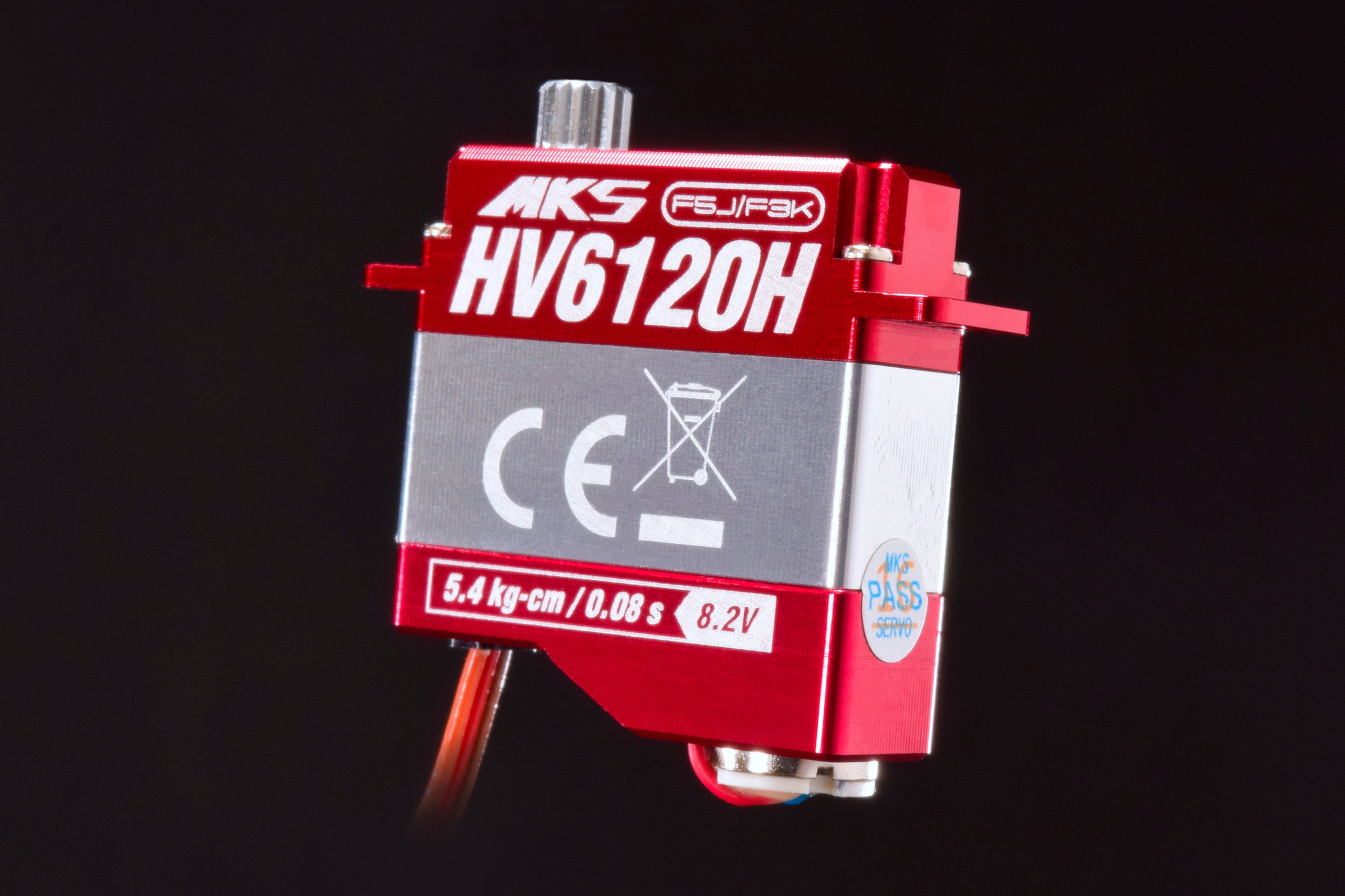 MKS HV6120H - 5.4 kg (74.9 oz-in), 0.08 sec - 11g