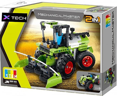 Mechanical Master 6806 Tech Brick 2'n1 Harvester Pickup Truck