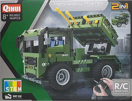 Mechanical Master 8021 Tech Brick 2'n1 R/C Rocket Launcher Kit