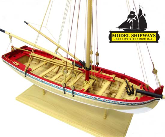 Model Shipways 1457 18th Century Longboat 1:48