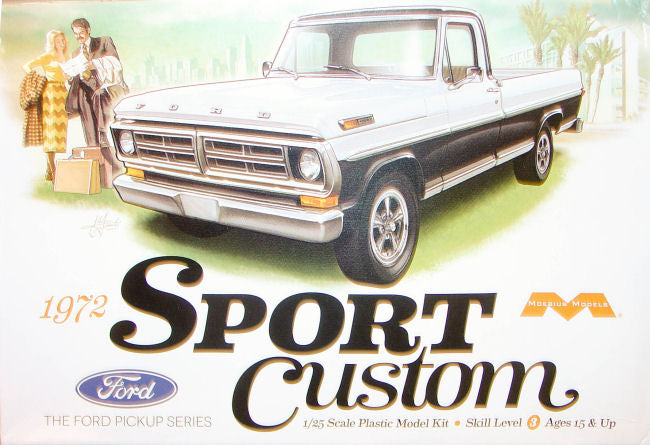 Moebius 1220 1:25 72 FORD SPRT PICKUP