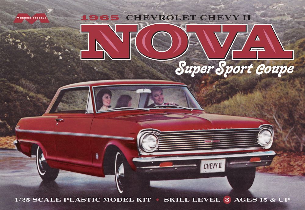 Moebius 2322 1/25 '65 CHEVY NOVA SUPER