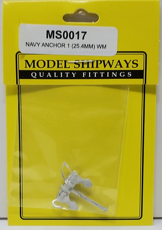 Model Shipways 17 Navy Anchor 25-4mm