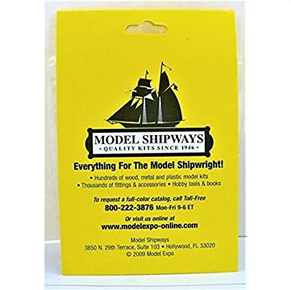 Model Shipways 490 6mm Sheve Brass