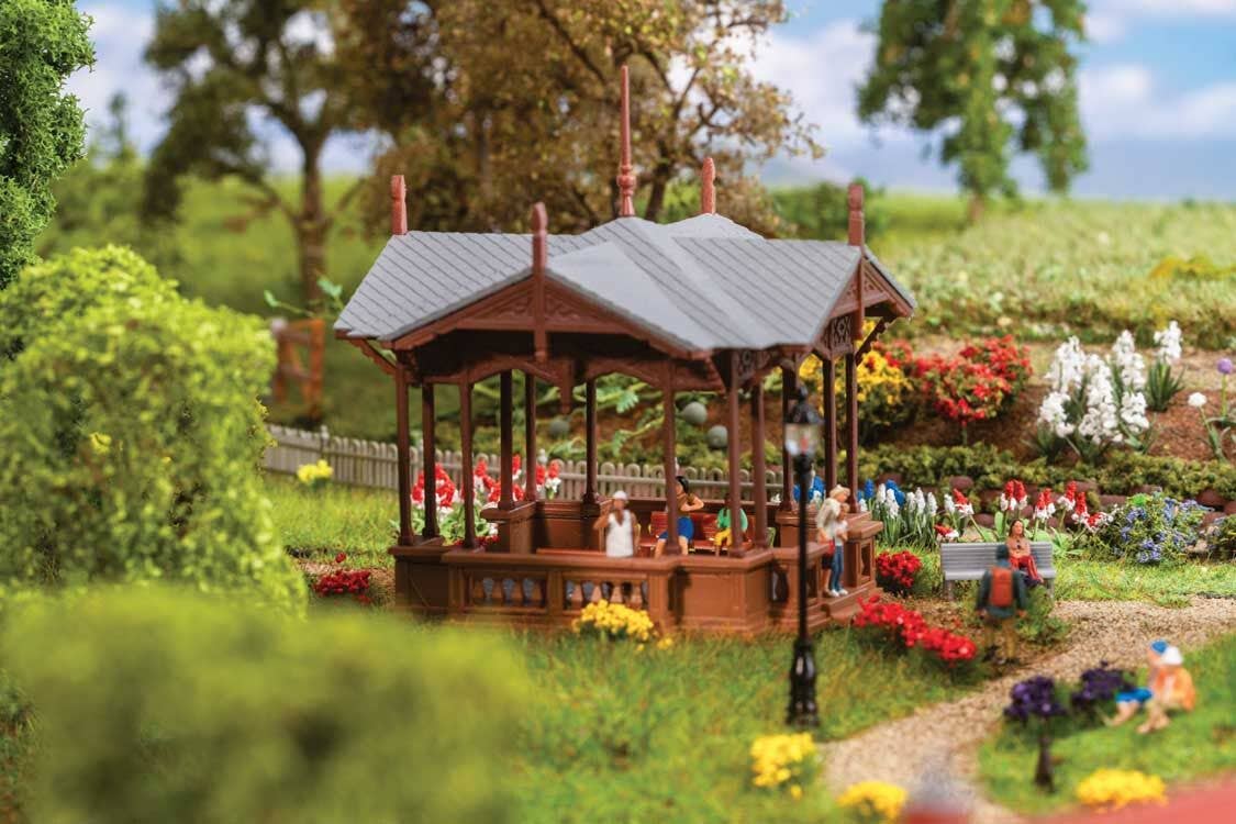 PREORDER Faller HO 130653 Music Pavilion Bandstand Kit | 21.59