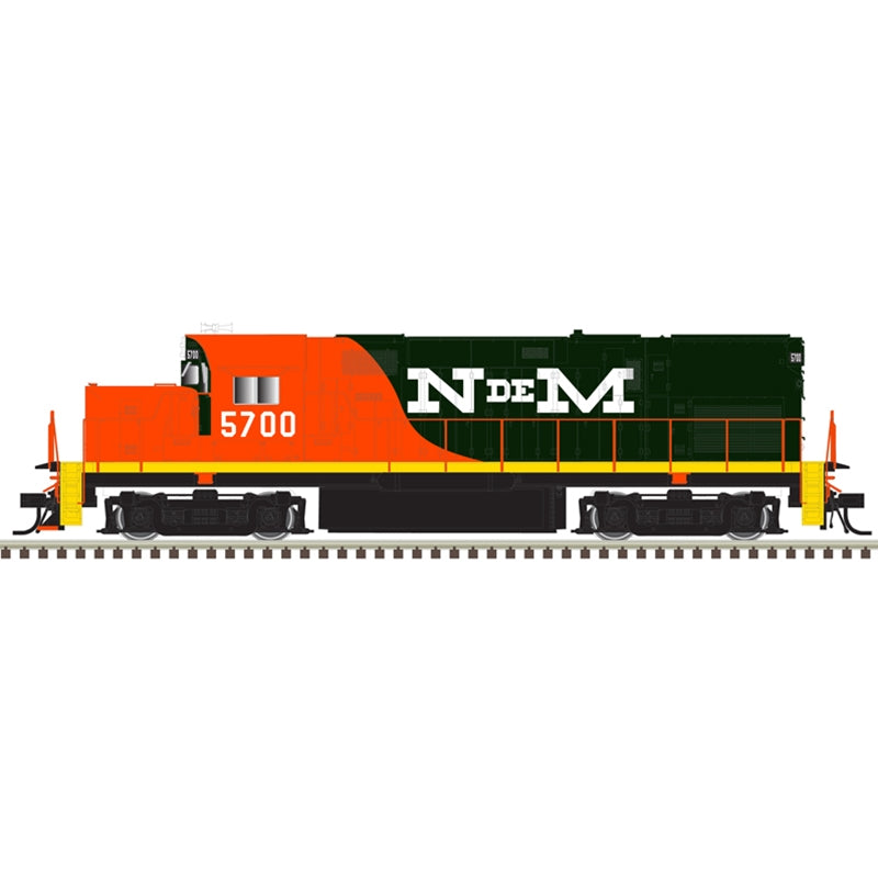 PREORDER Atlas Master Line N 40006096 Gold Series Alco C420 Low Nose, Nacionales de Mexico #5700 (DCC & Sound Equipped) | 238.46