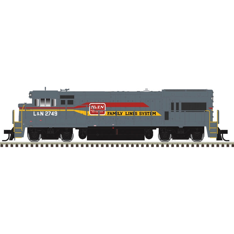 PREORDER Atlas Master Line N 40006200 Gold Series GE U23B Diesel Locomotive, Louisville & Nashville #2749 (DCC & Sound Equipped)