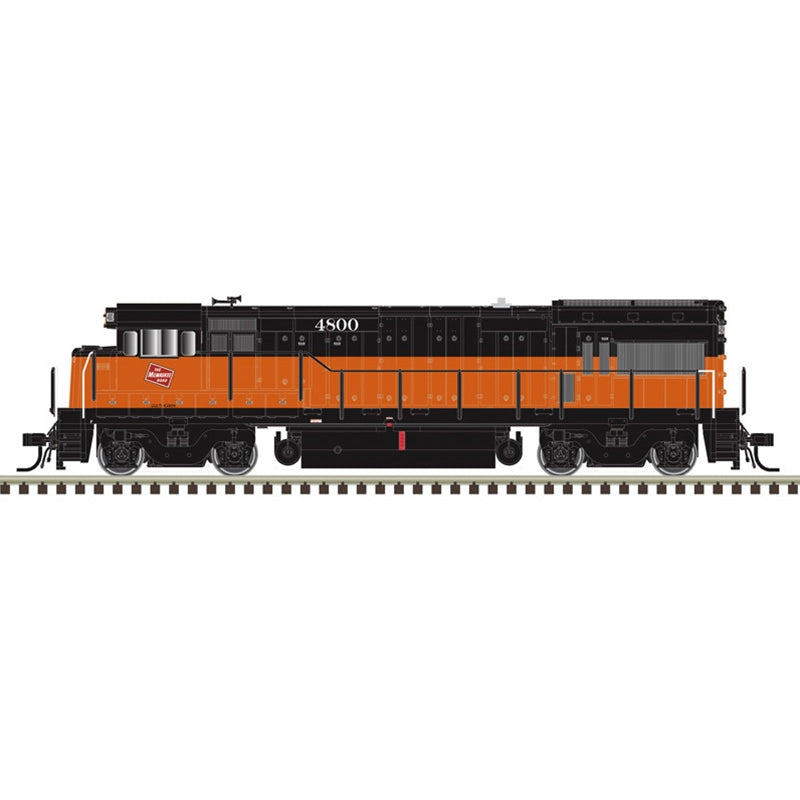 PREORDER Atlas Master Line N 40006204 Gold Series GE U23B Diesel Locomotive, Milwaukee #4804 (DCC & Sound Equipped)