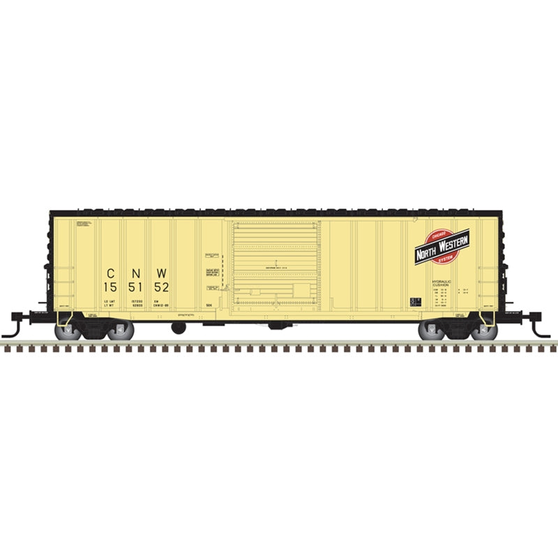 Atlas 50006357 N 50' PRECISION DESIGN BOX CAR CHICAGO & NORTH WESTERN #155152