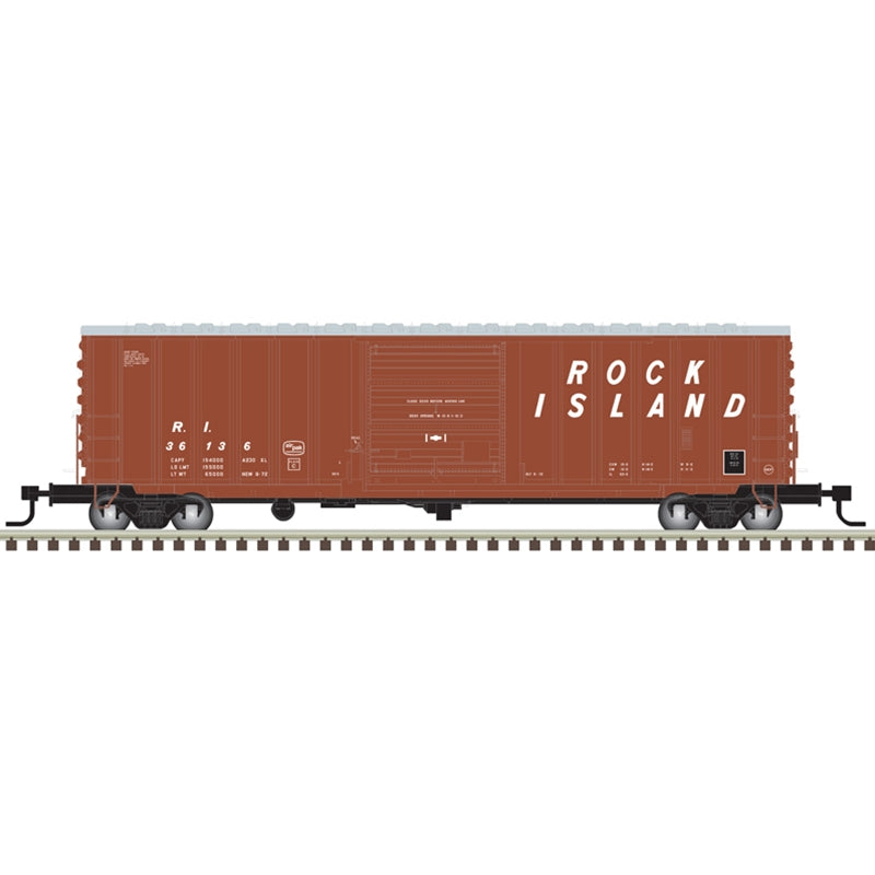 Atlas 50006360 N 50' PRECISION DESIGN BOX CAR ROCK ISLAND #36136