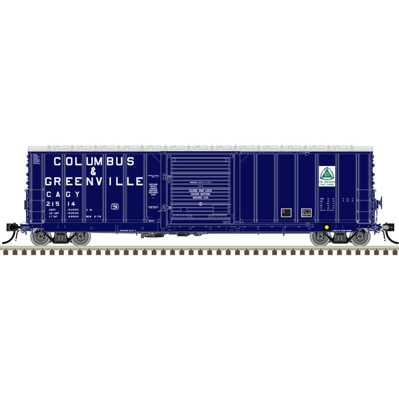 PREORDER Atlas Master Line N 50007130 CNCF 5000 50' Boxcar, Columbus & Greenville #21514 | 31.46