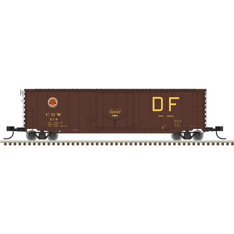 PREORDER Atlas Master Line N 50007151 50' General American RBL Plug-Door Boxcar, Chicago Great Western #518 | 37.76