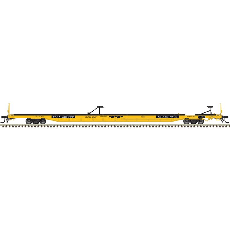 PREORDER Atlas Master Line N 50007259 ACF 89' 4" Intermodal Flatcar, TTX TTAX #981448 | 40.46