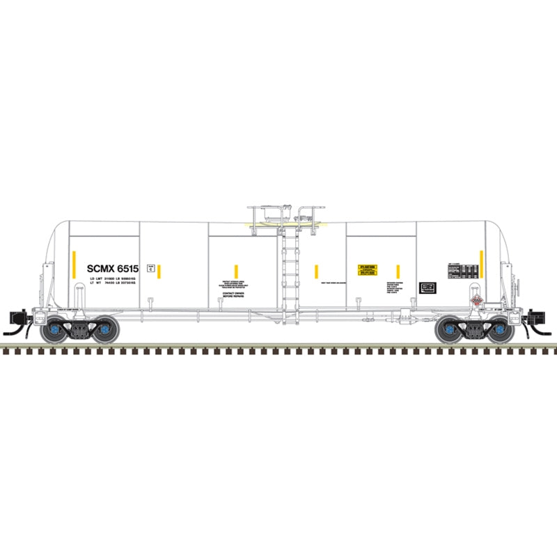 PREORDER Atlas Master Line N 50007268 TrinityRail 31,000-Gallon Crude Oil Tank Car, Shell Oil SCMX #6439 | 44.96