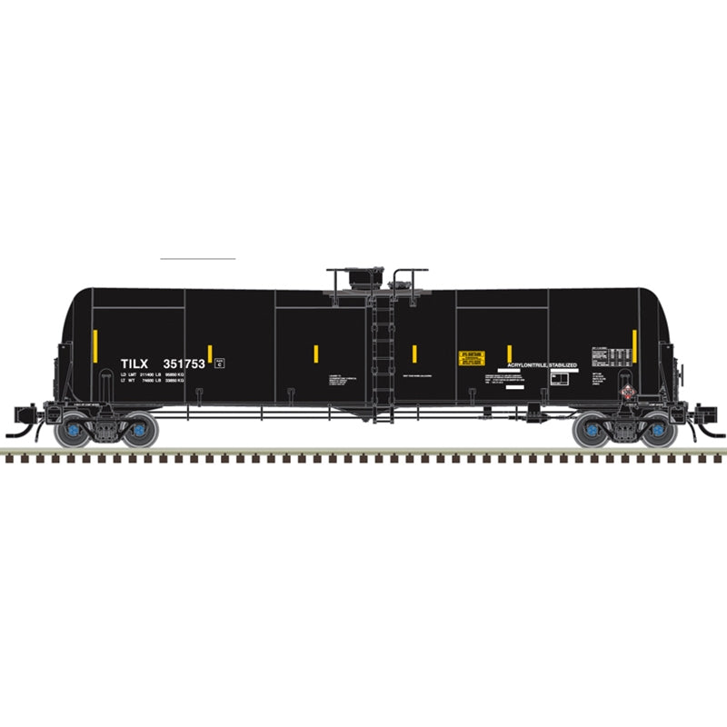 PREORDER Atlas Master Line N 50007274 TrinityRail 31,000-Gallon Crude Oil Tank Car, Cornerstone Chemical TILX #351777 | 44.96