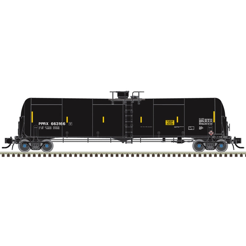 PREORDER Atlas Master Line N 50007280 TrinityRail 31,000-Gallon Crude Oil Tank Car, Phillips Petroleum PPRX #663858/663901/664002/664079/664093/664118 (6-Pack) | 269.96