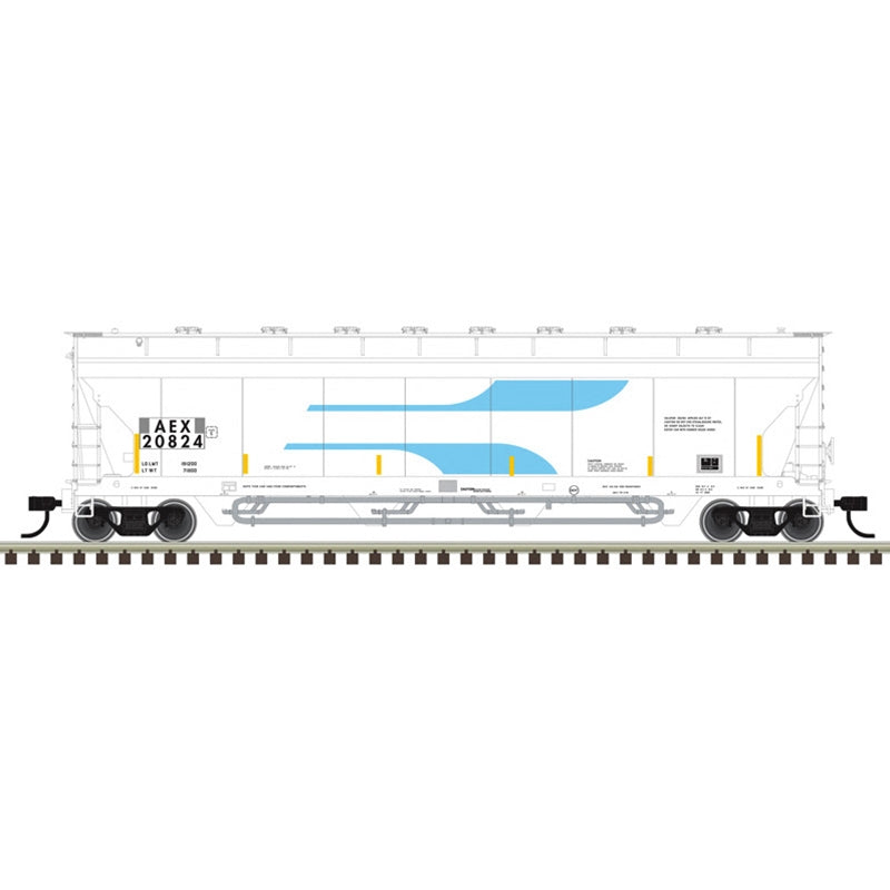 PREORDER Atlas Master Line N 50007346 ACF Center Flow Pressureaide Covered Hopper, The Andersons #20824