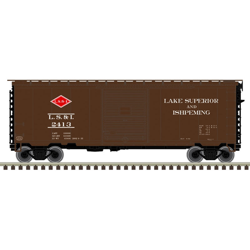 PREORDER Atlas Master Line N 50007356 40' PS-1 Boxcar, Lake Superior & Ishpeming #2400
