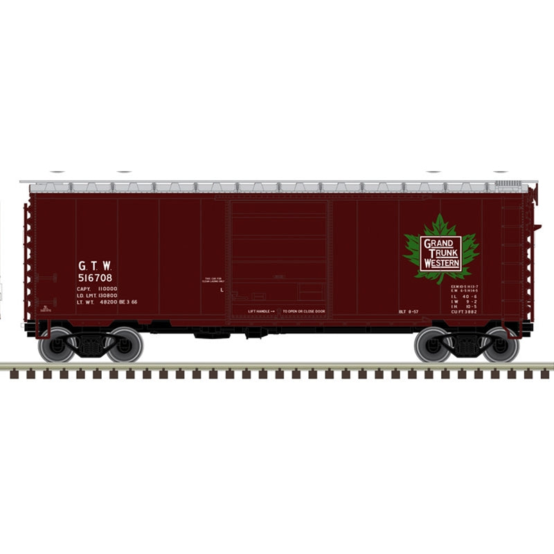 PREORDER Atlas Master Line N 50007365 40' PS-1 Boxcar, Grand Trunk Western #516852