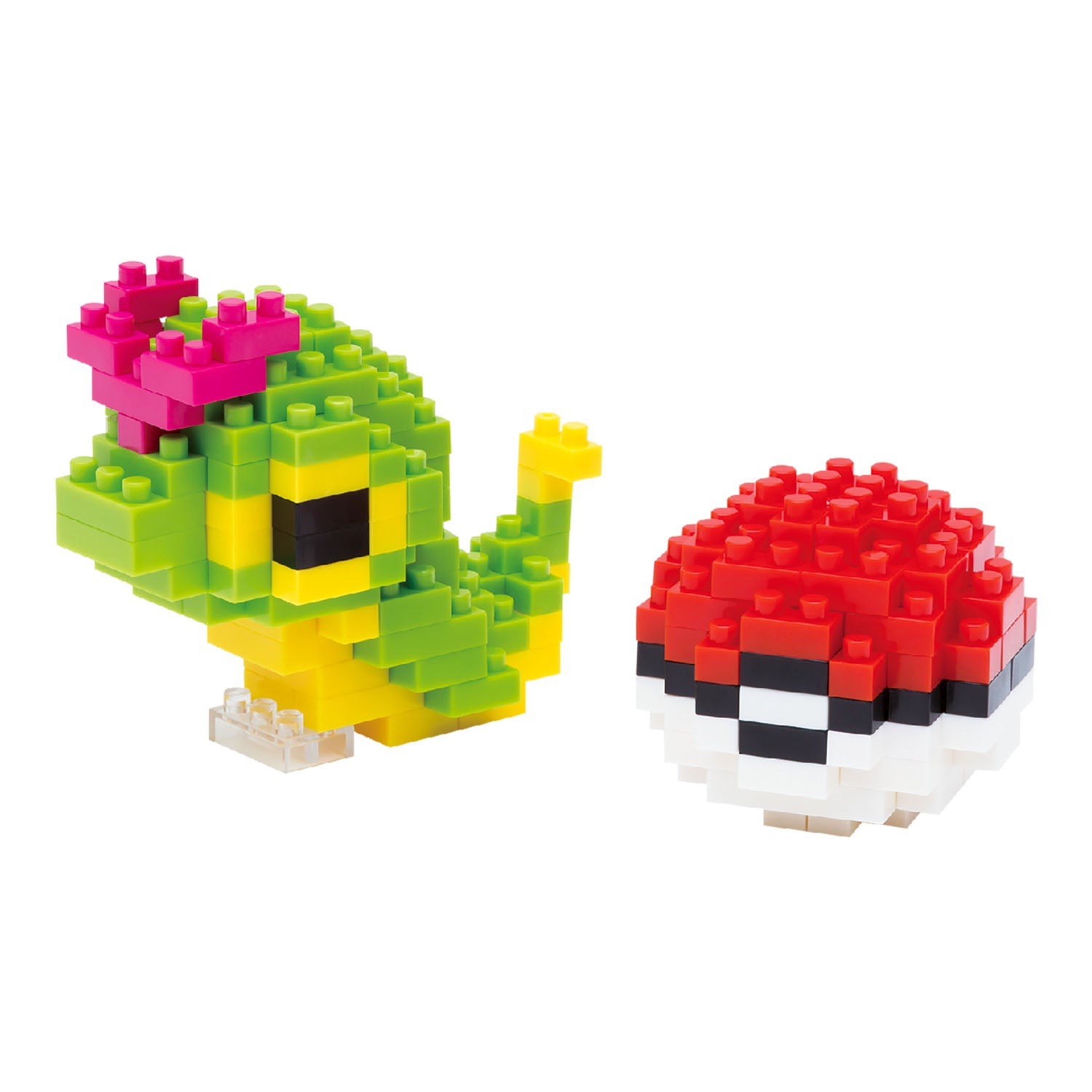 Nanoblock 14956 Caterpie & Poke Ball Pokemon