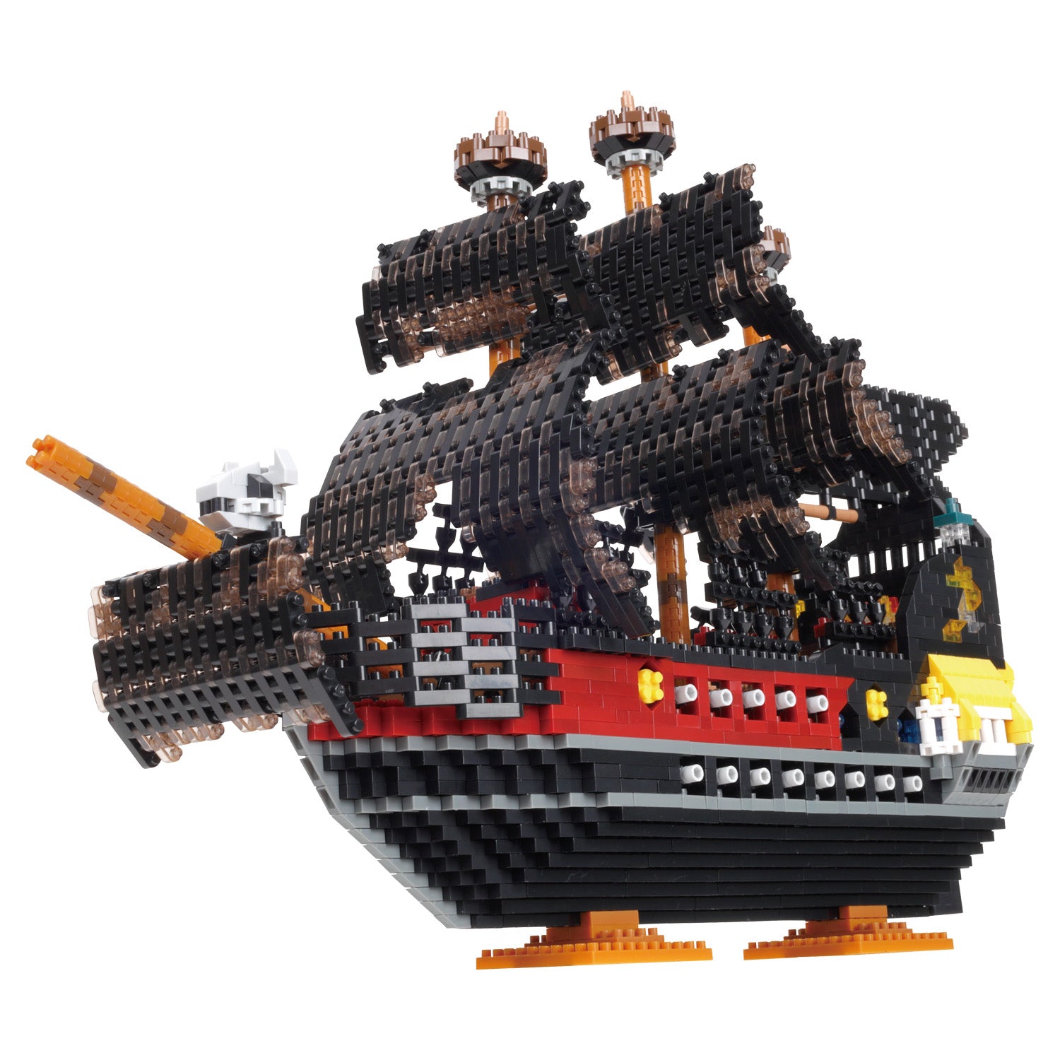 Nanoblock 22004 Pirate Ship Deluxe Nanoblock