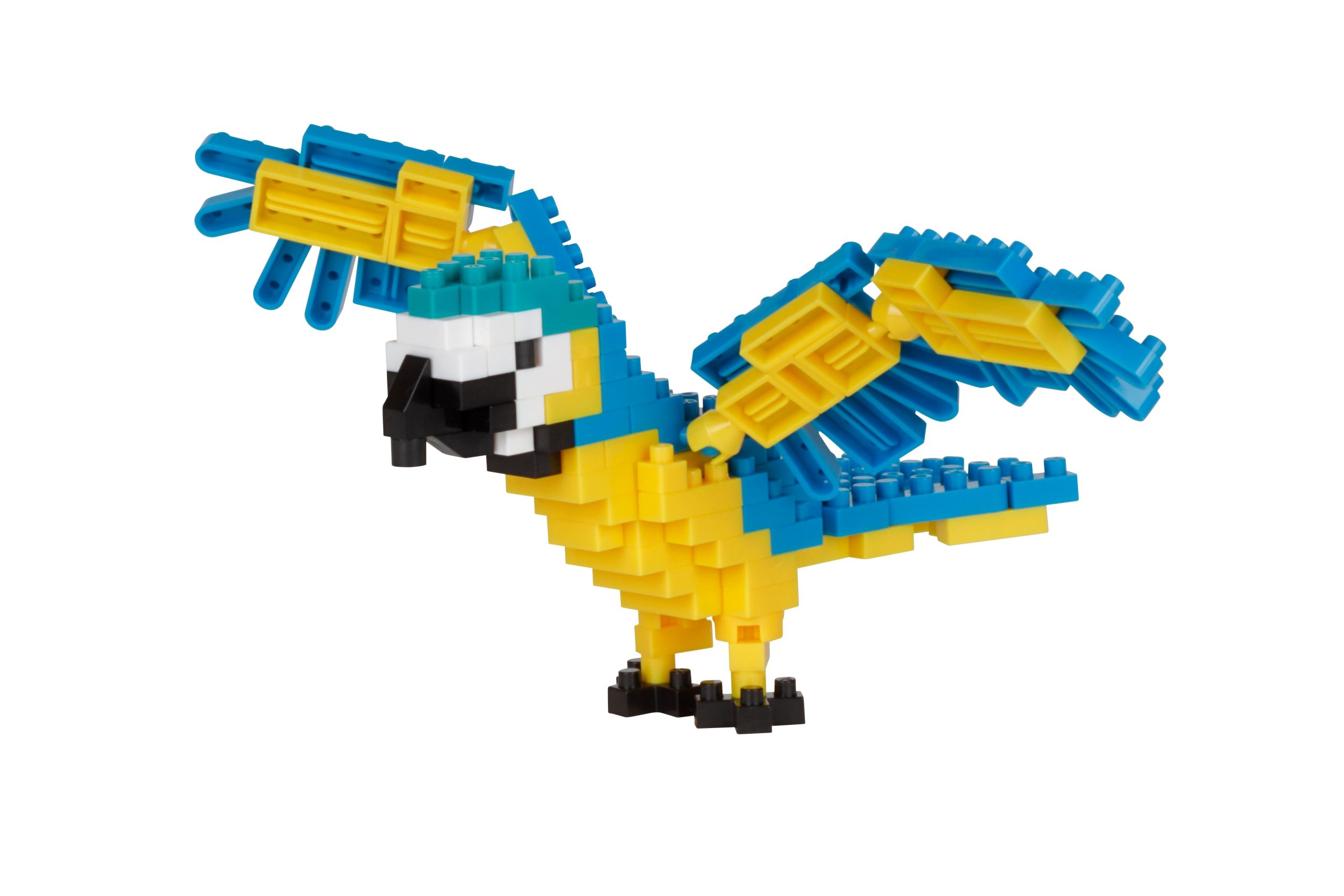 Nanoblock 22135 Blue-and-Yellow Macaw Birds Nanoblock