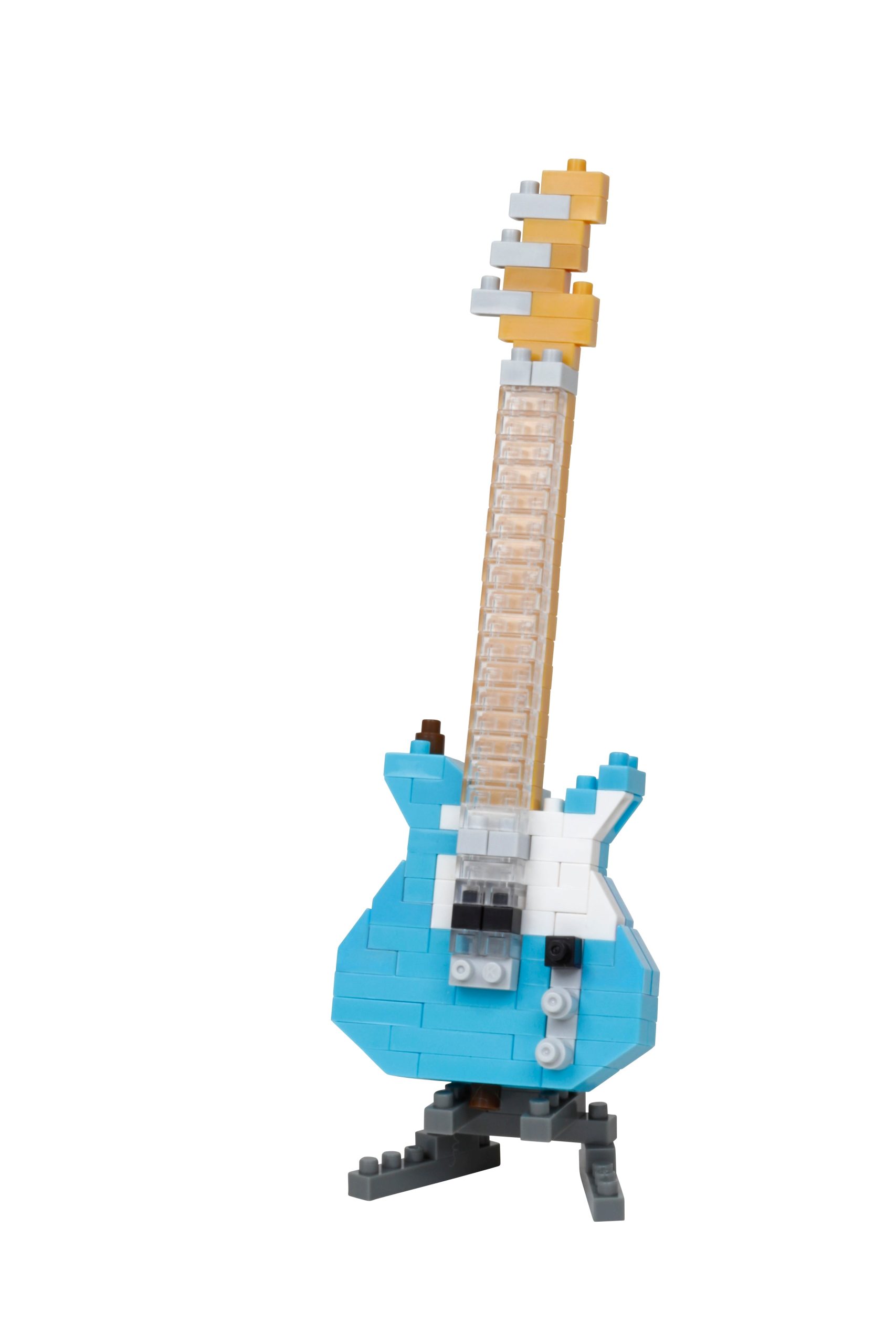 Nanoblock 22138 Electric Guitar Pastel Blue Nanoblock