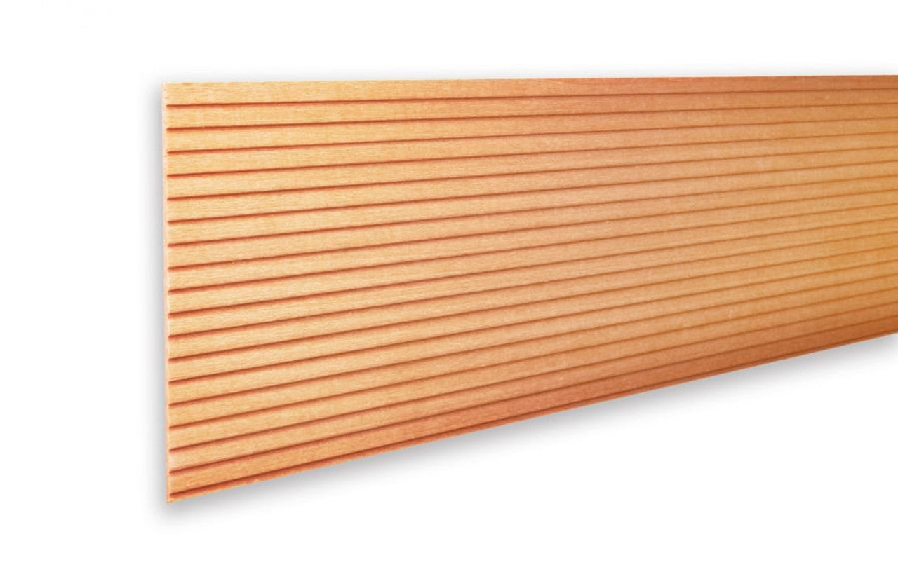 Northeastern Scale Lumber 379 Clapboard Siding, 3 1/2" x 1/16" x 24" x 3/32" Spacing