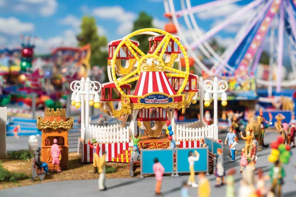PREORDER Faller HO 140311 Nostalgic Steam Ferris Wheel with Motor Kit | 107.99