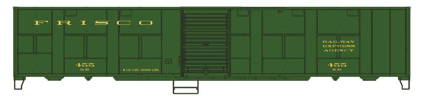PREORDER Walthers Proto HO 920-10803 NYC-Style Express Boxcar Troop Sleeper Conversion, St. Louis-San Francisco #455