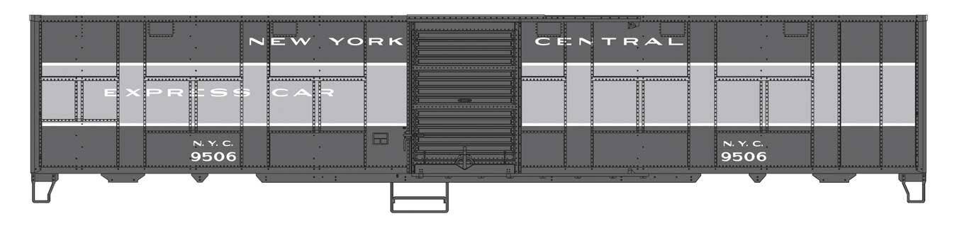 PREORDER Walthers Proto HO 920-10807 NYC-Style Express Boxcar Troop Sleeper Conversion, New York Central #9506