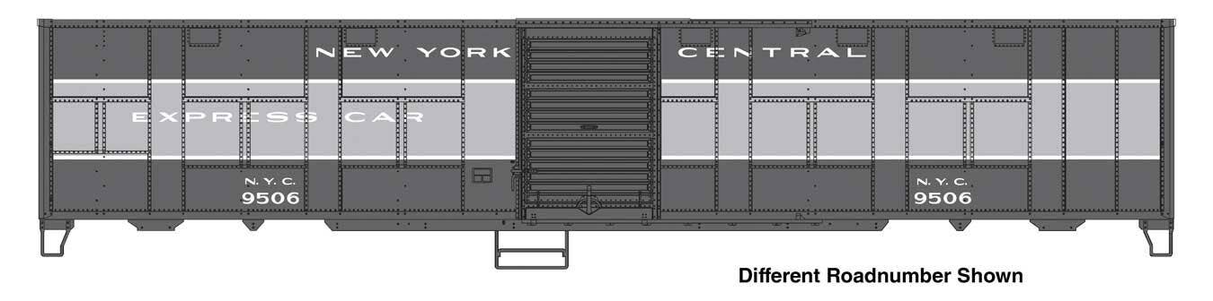 PREORDER Walthers Proto HO 920-10808 NYC-Style Express Boxcar Troop Sleeper Conversion, New York Central #9585