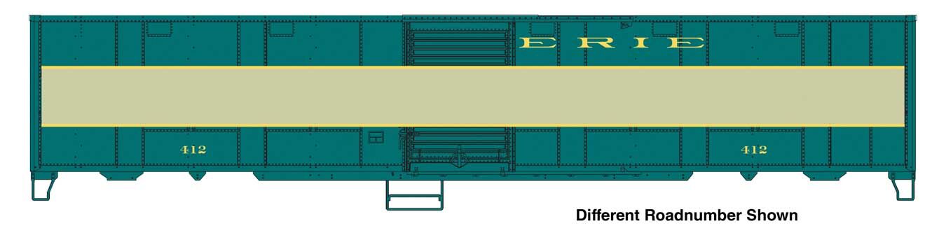 PREORDER Walthers Proto HO 920-10812 NYC-Style Express Boxcar Troop Sleeper Conversion, Erie #420