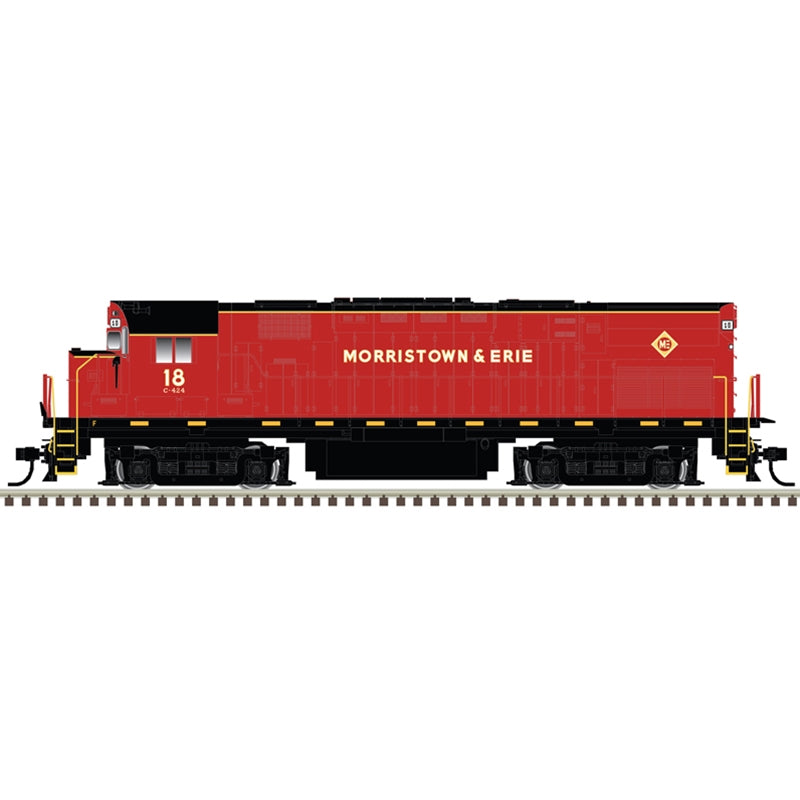PREORDER Atlas O 30138456 Alco C424 Locomotive 3-Rail, Proto-Sound 3.0 and DCS, Premier, Morristown & Erie #19 (DCC and Sound Equipped)