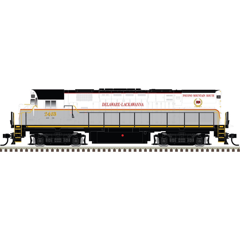 PREORDER Atlas O 30138473 Alco C424 Locomotive 2-Rail,, Premier, Delaware-Lackawanna #2403 (DCC and Sound Equipped)