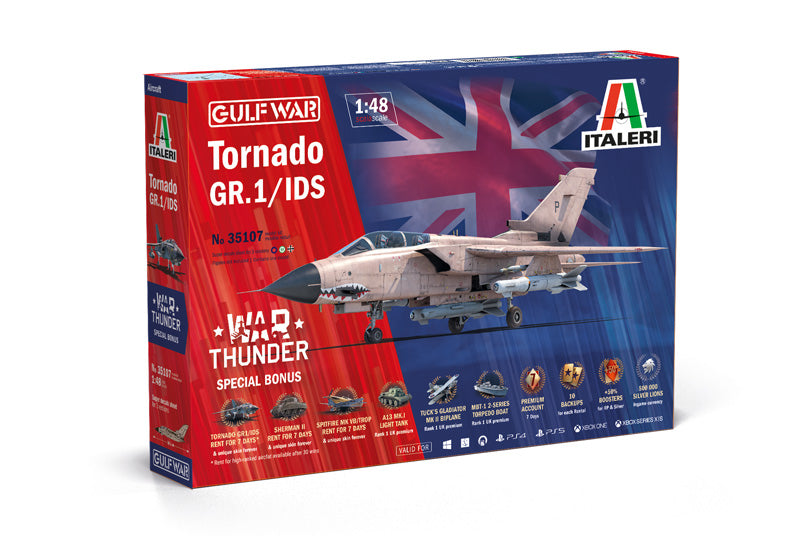 Italeri 35107 War Thunder Tornado GR.1 IDS Gulf War 1:48