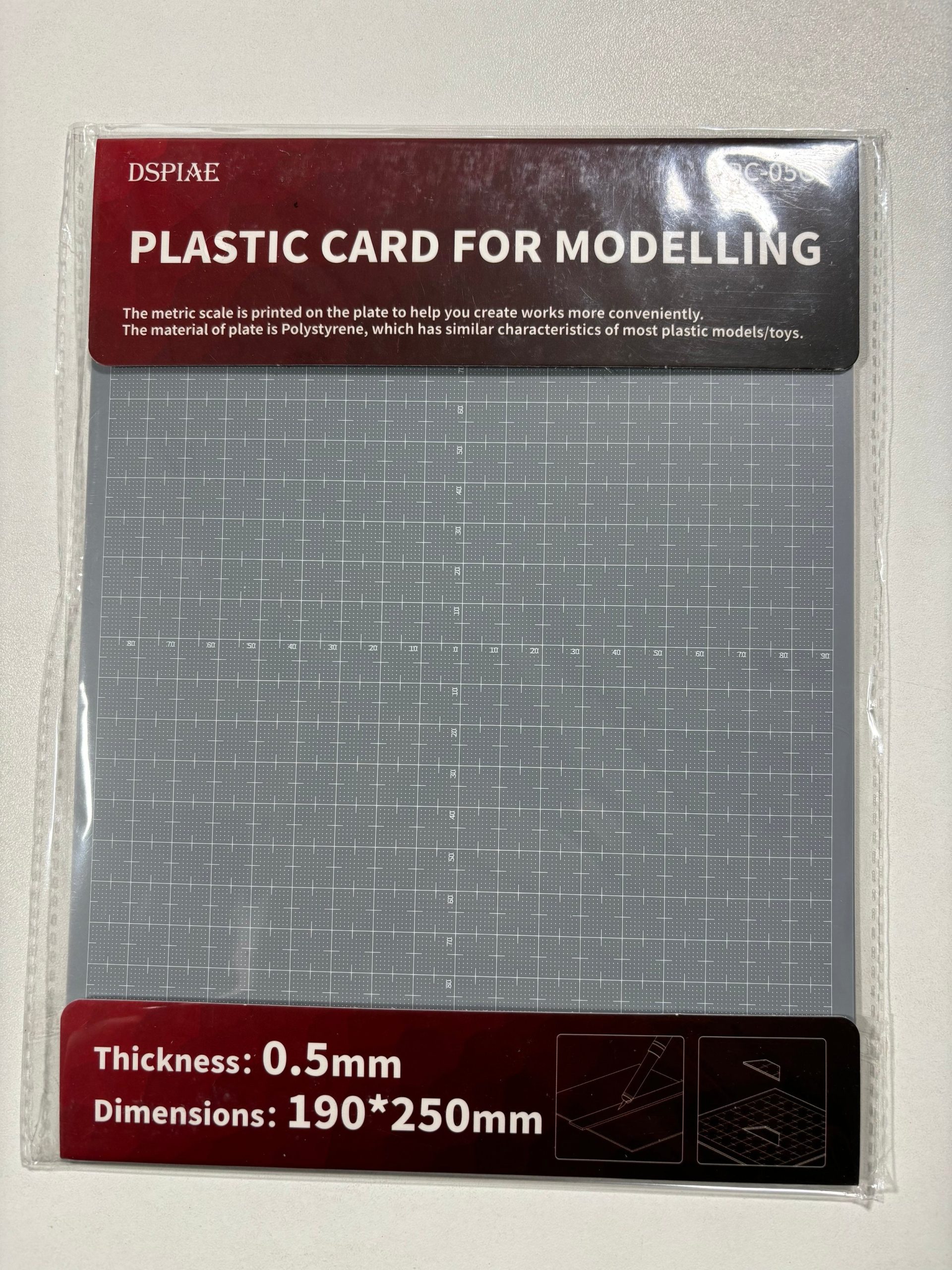 DSPIAE Model Plastic Card 0.5mm