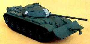 Pegasus Hobbies 605 T-55 W/Btu Finnish Army 1:144