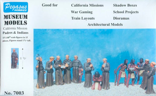 Pegasus Hobbies 7003 Calif Padres & Indians 1:48