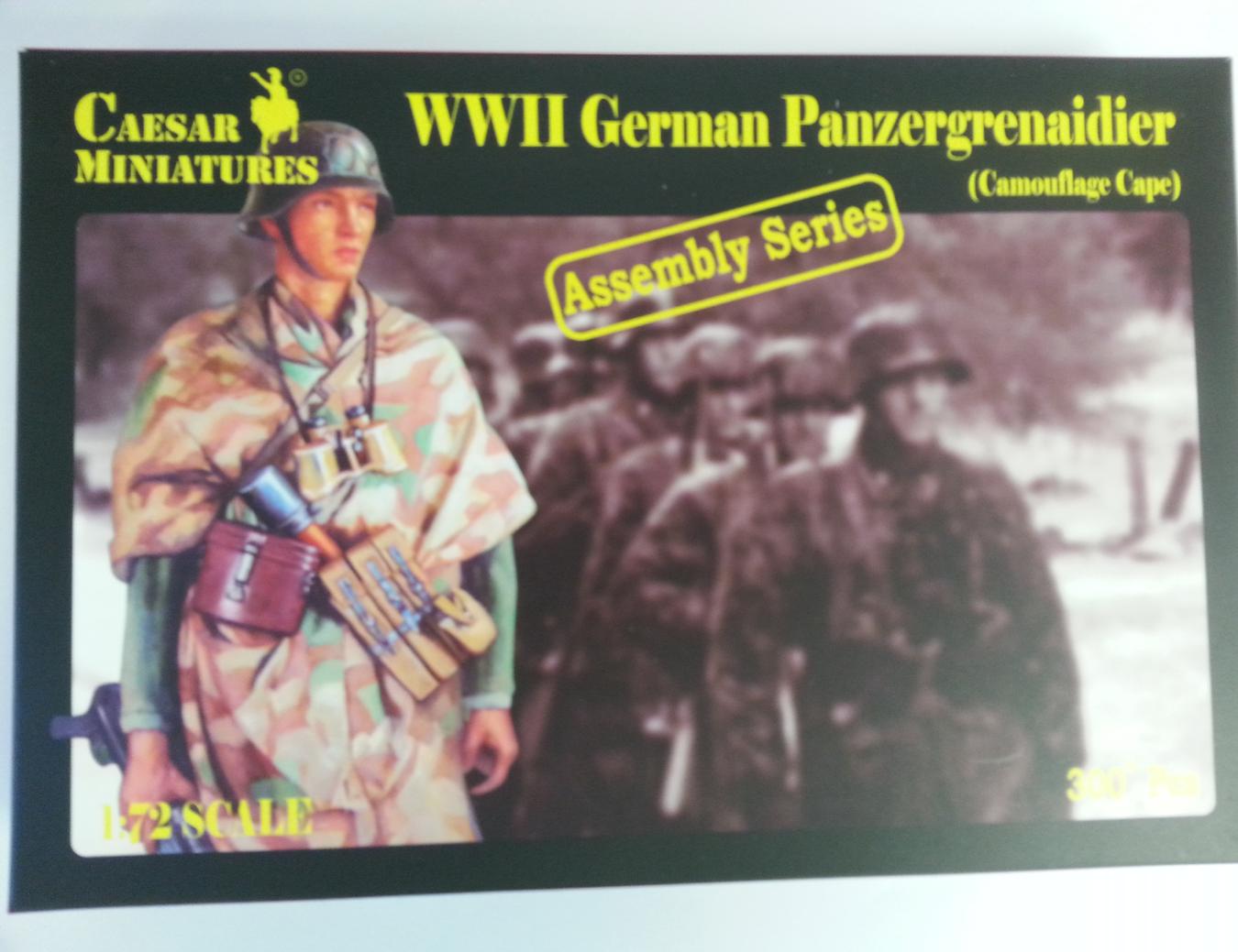Pegasus Hobbies C7717 Pz.Grenadier Camo Cape Inf 1:72