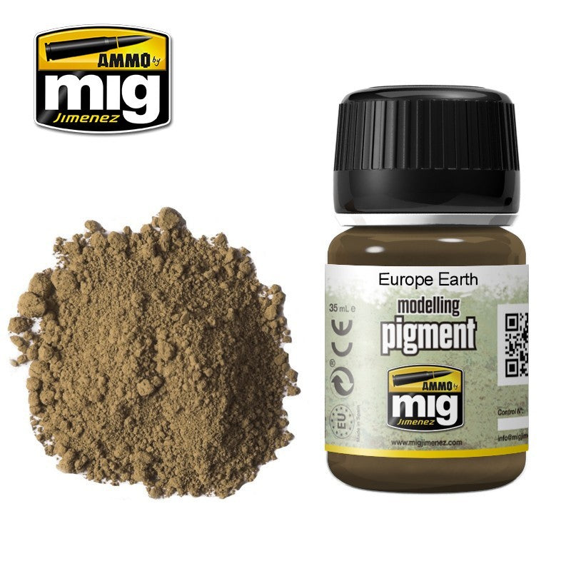 Ammo Mig 3004 EUROPE EARTH PIGMENT