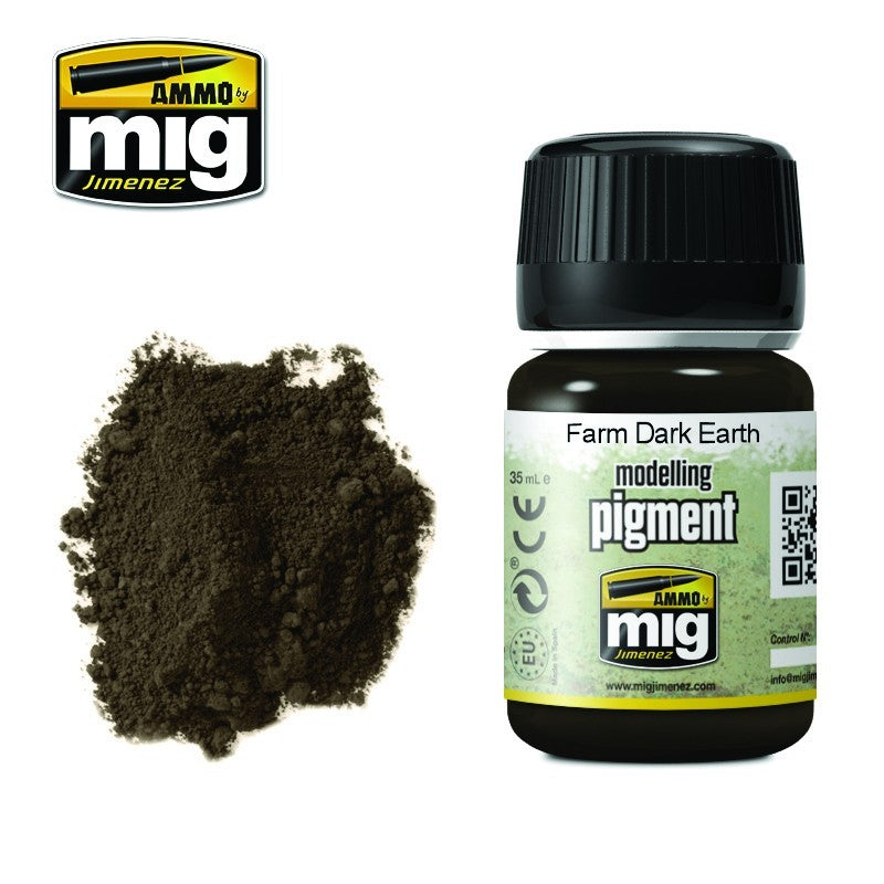 Ammo Mig 3027 FARM DARK EARTH PIGMENT